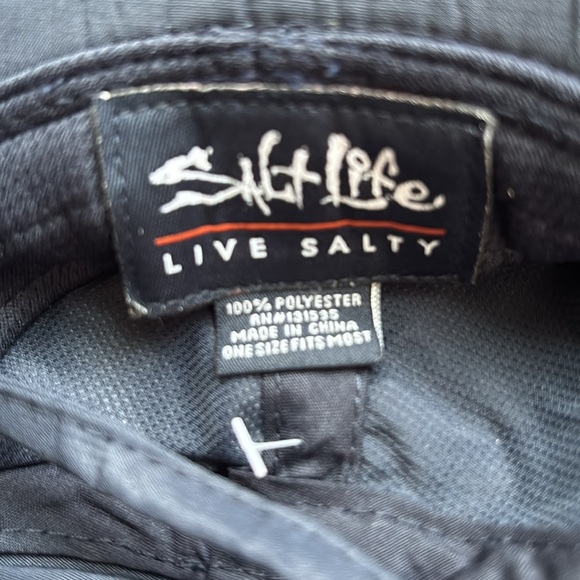 Salt Life Sand Bar Boonie Hat,100% UV,performance,logo,chinstrap,adjustable band - Picture 9 of 11